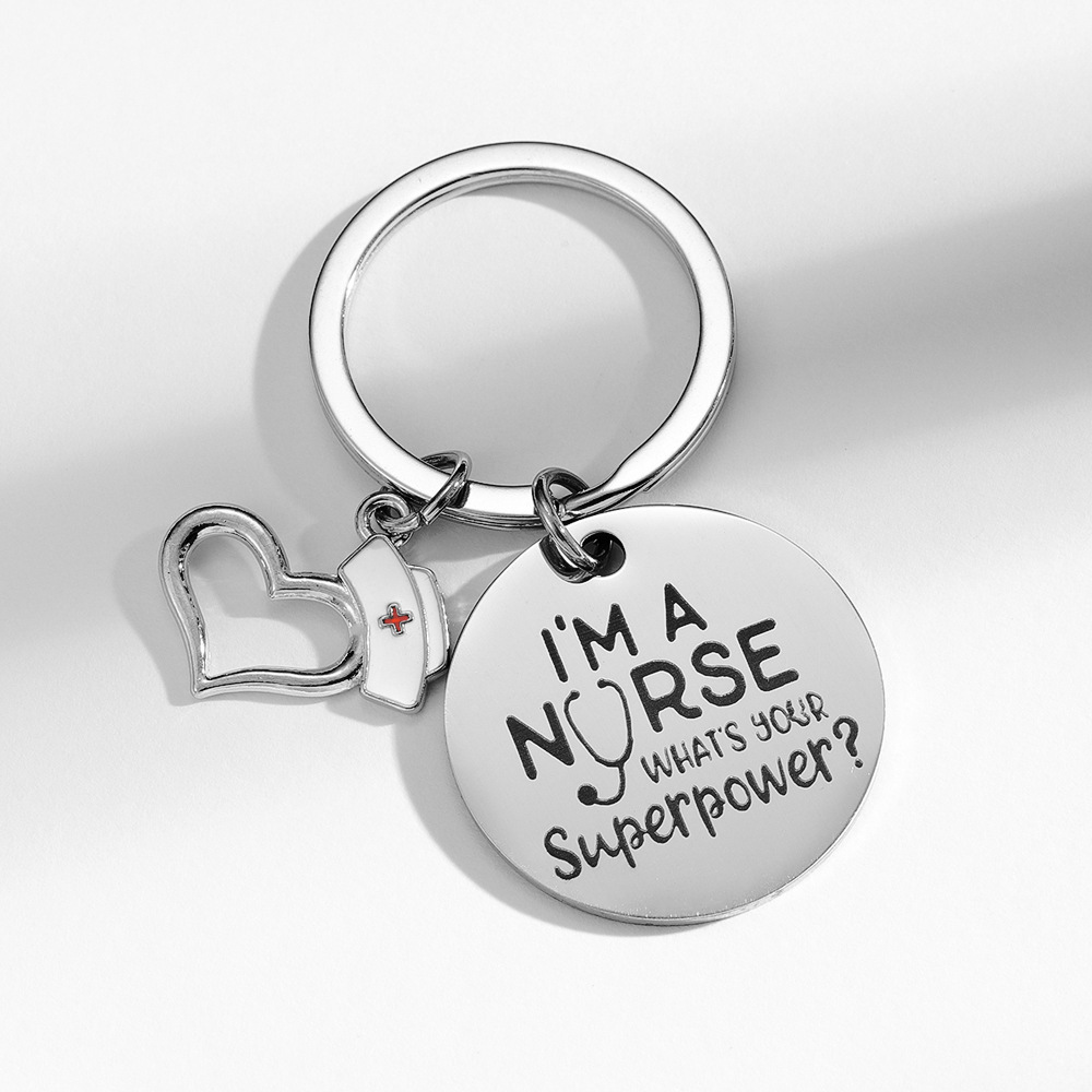 I'm A Nurse What's Your Superpower Keychain