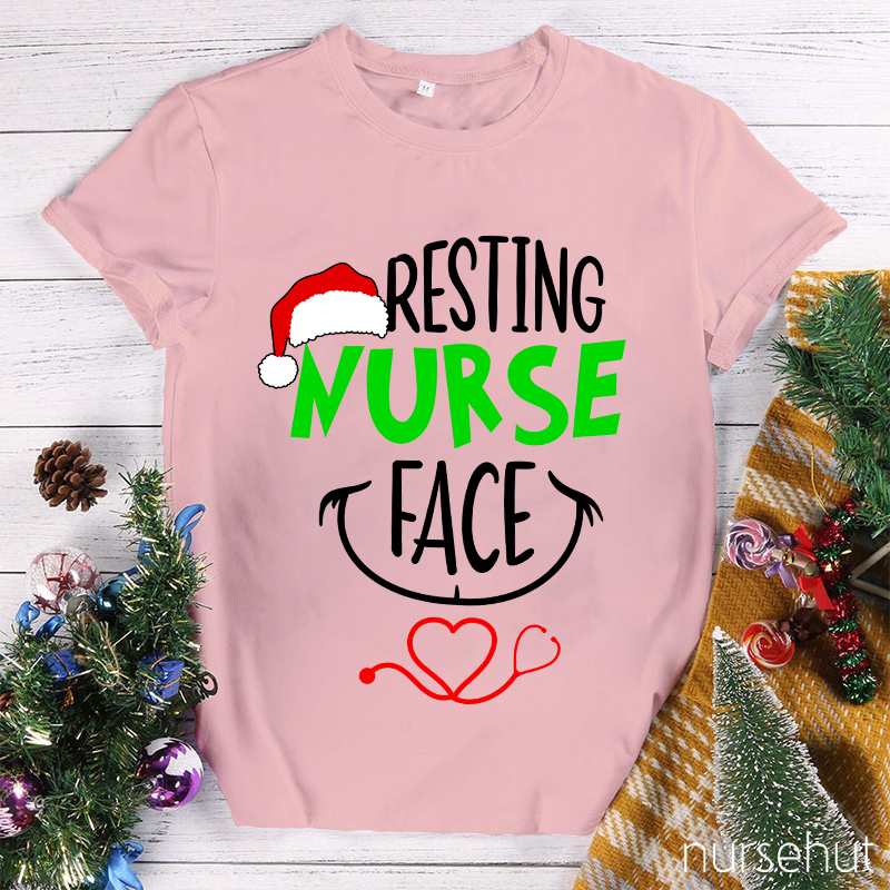 Resting Nurse Face Nurse T-Shirt