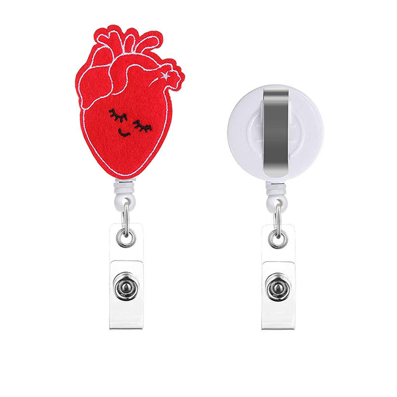 Human Organs Nurse Badge Reel