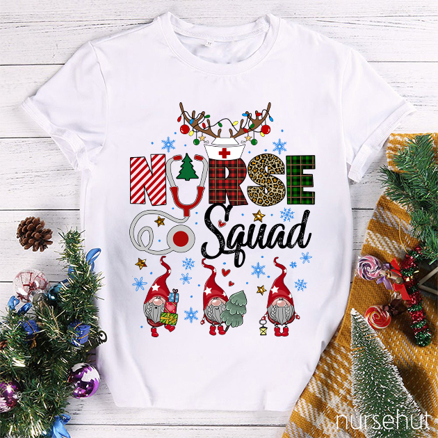 Christmas Nurse Squad T-Shirt