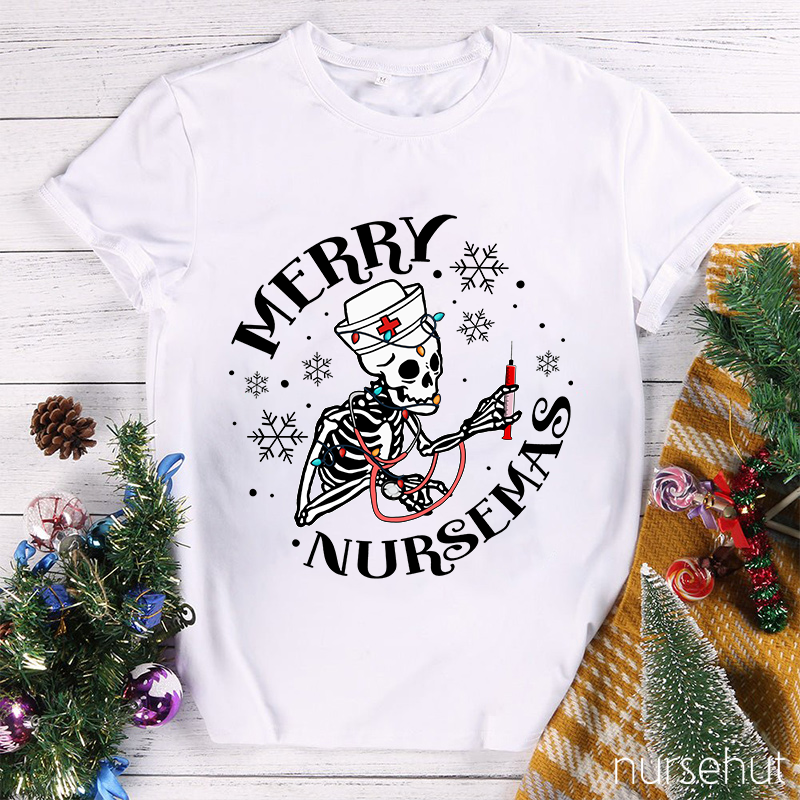 Merry Christmas To Nurse T-Shirt