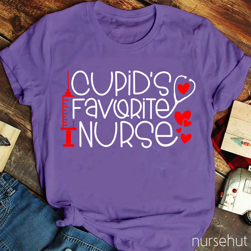 Cupid's Favorite Nurse T-Shirt