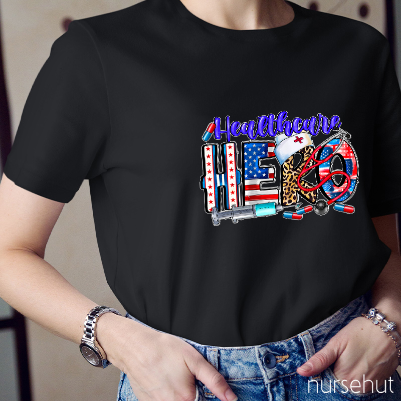 American Hero Nurse T-Shirt