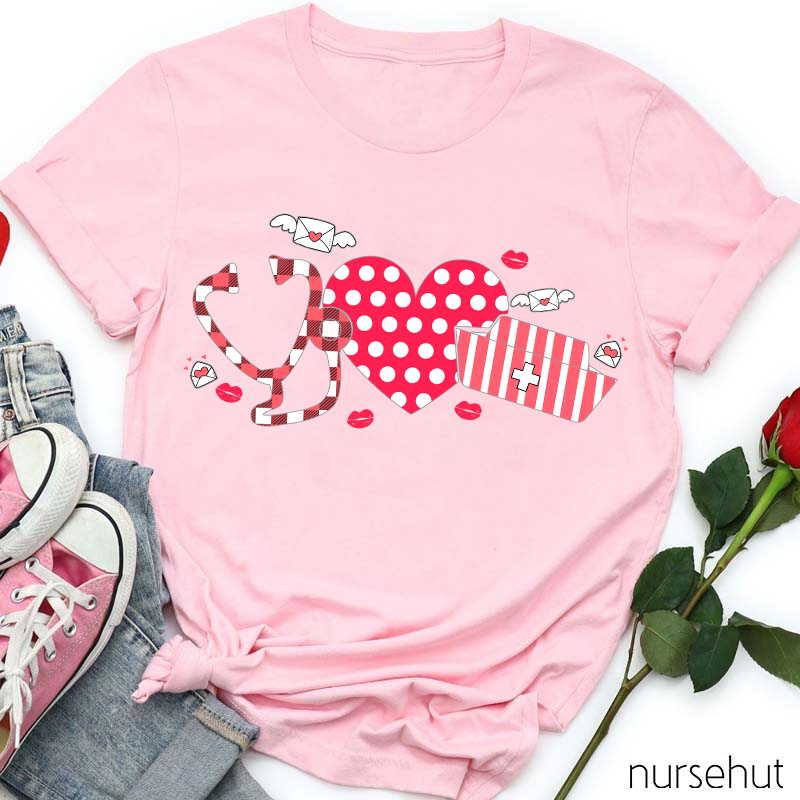 Happy Valentine's Day Nurse T-Shirt