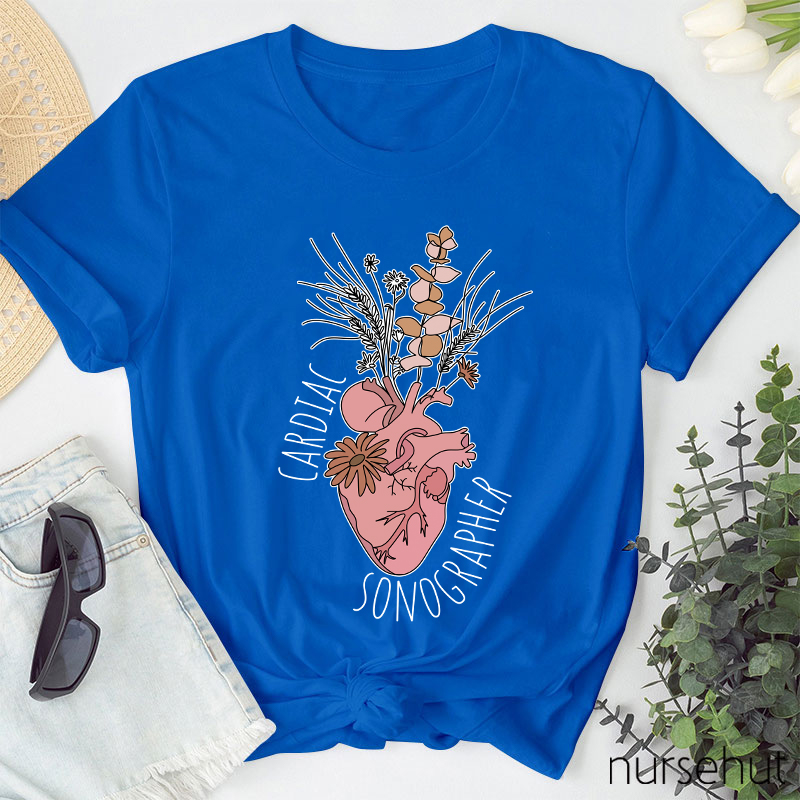 Cardiac Sonographer Nurse T-Shirt