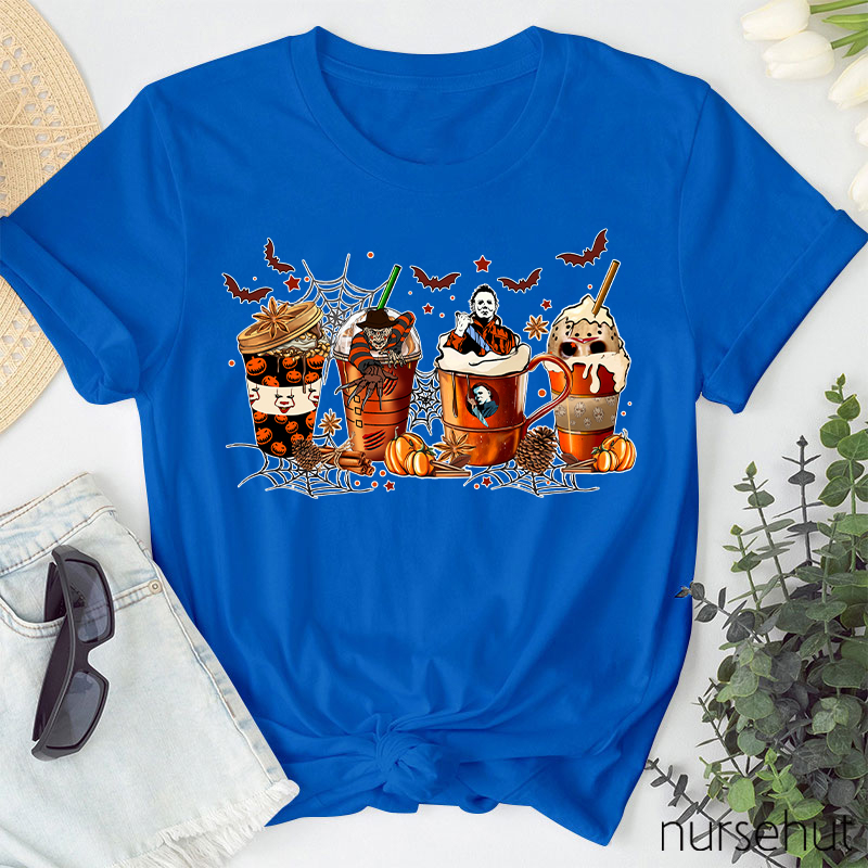 Halloween Drinks Nurse T-Shirt