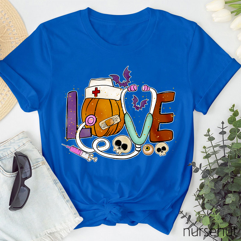 Love Halloween Nurse T-Shirt