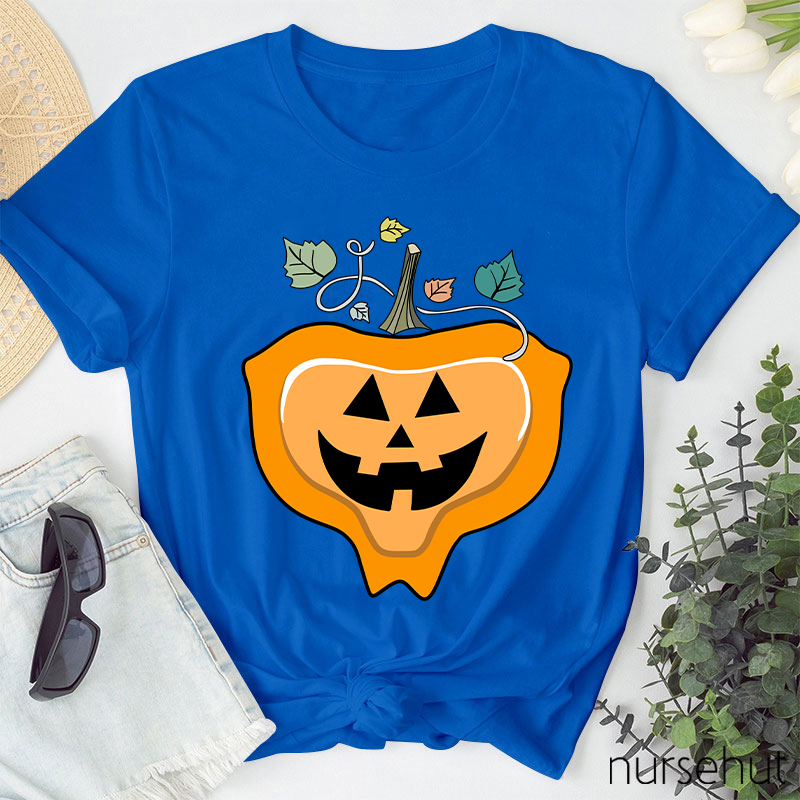 Cute Pumpkin Nurse T-Shirt