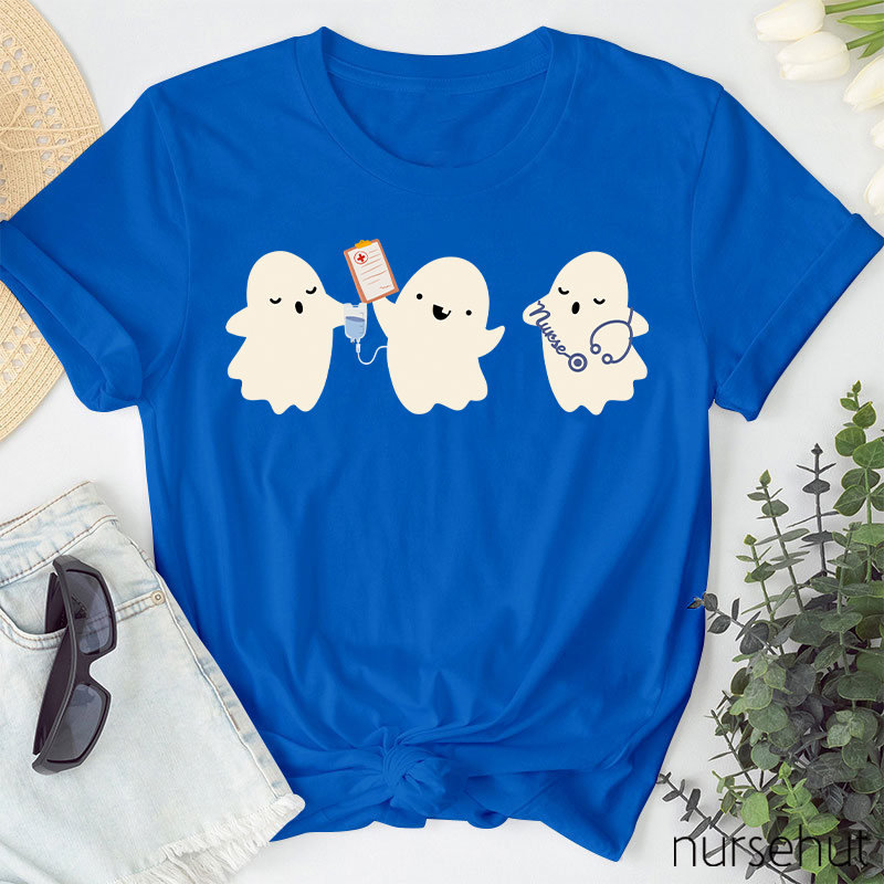 Cute Ghost Nurse T-Shirt
