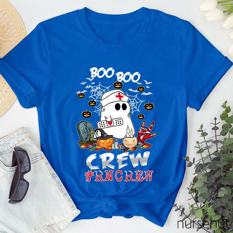 Personalized Boo Crew Nurse T-Shirt