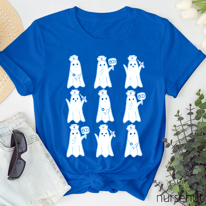 Nine Ghosts Nurse T-Shirt