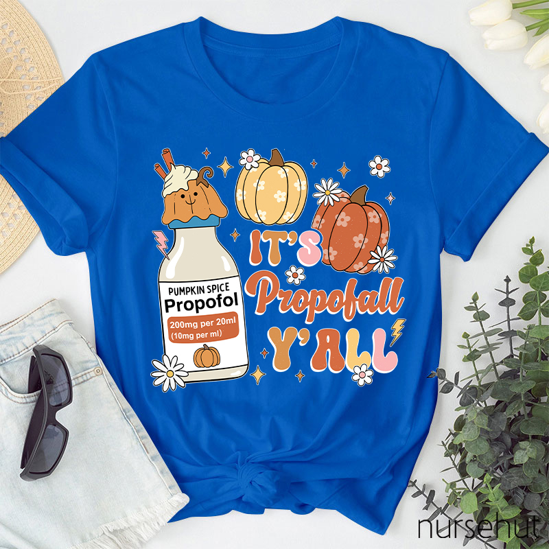 Propofol Halloween Pharmacist  Nurse T-Shirt