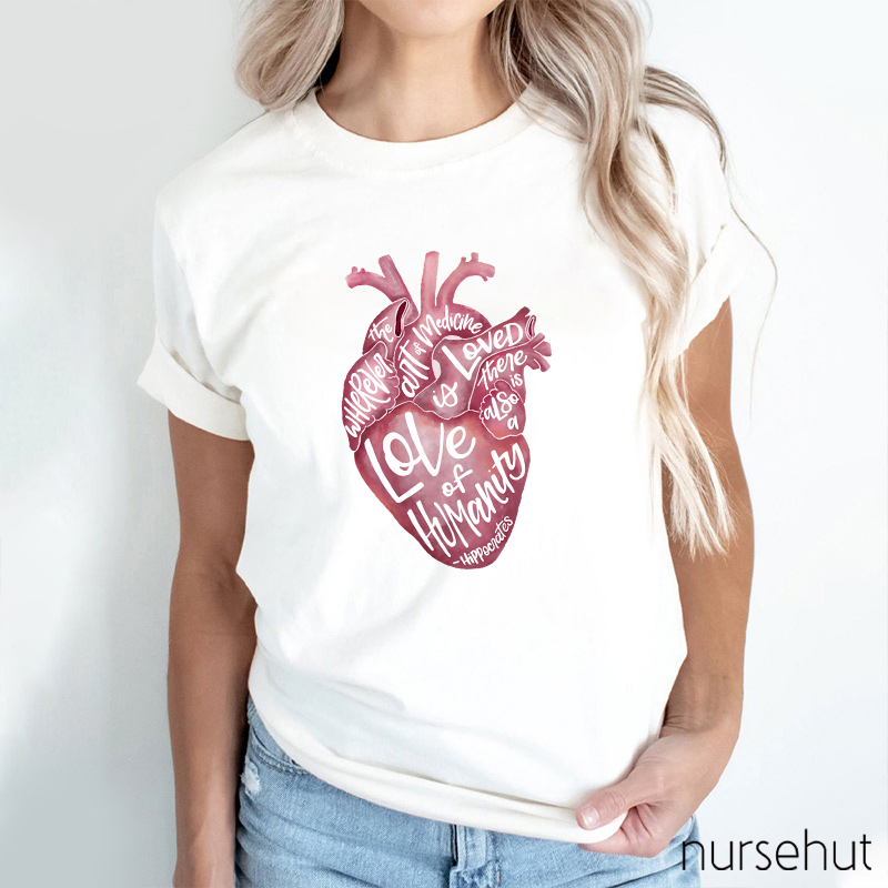 Love Of Humanity Nurse T-Shirt