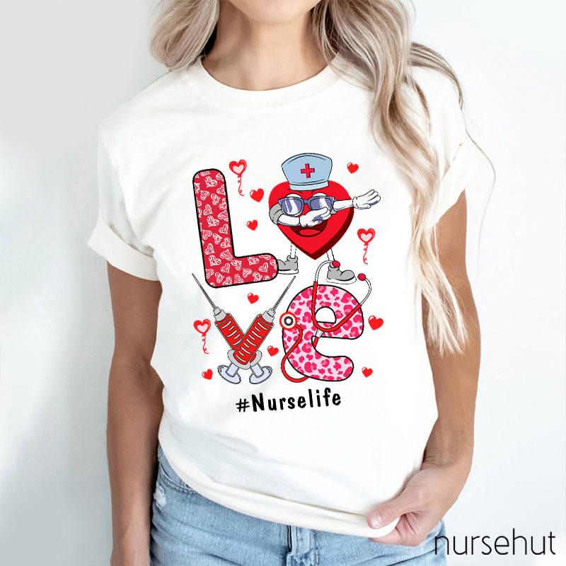 Personalized Love To Be A Nurse T-Shirt
