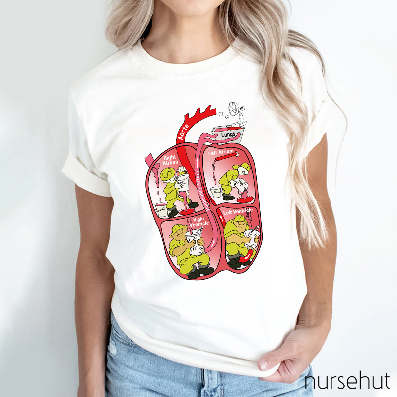 A Hard Working Lung Nurse T-Shirt