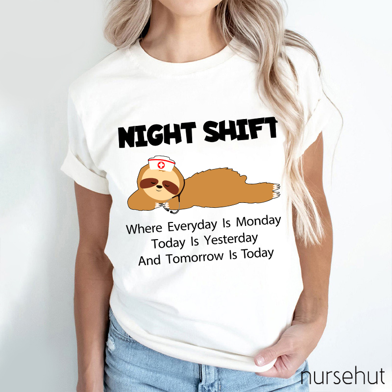 Night Shift Nurse T-shirt