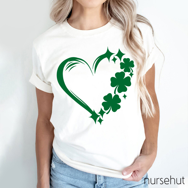 Love Saint Patrick's Day Nurse T-Shirt