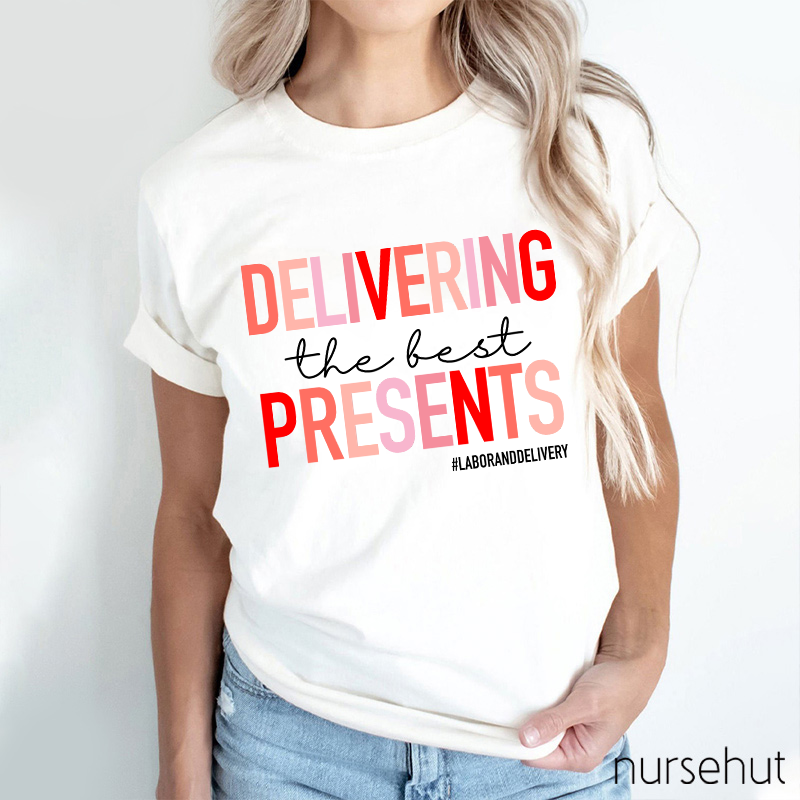 Delivering The Best Presents Nurse T-Shirt