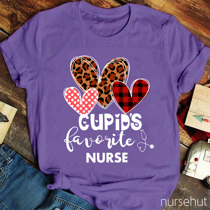 Cupid's Favorite Nurse T-Shirt