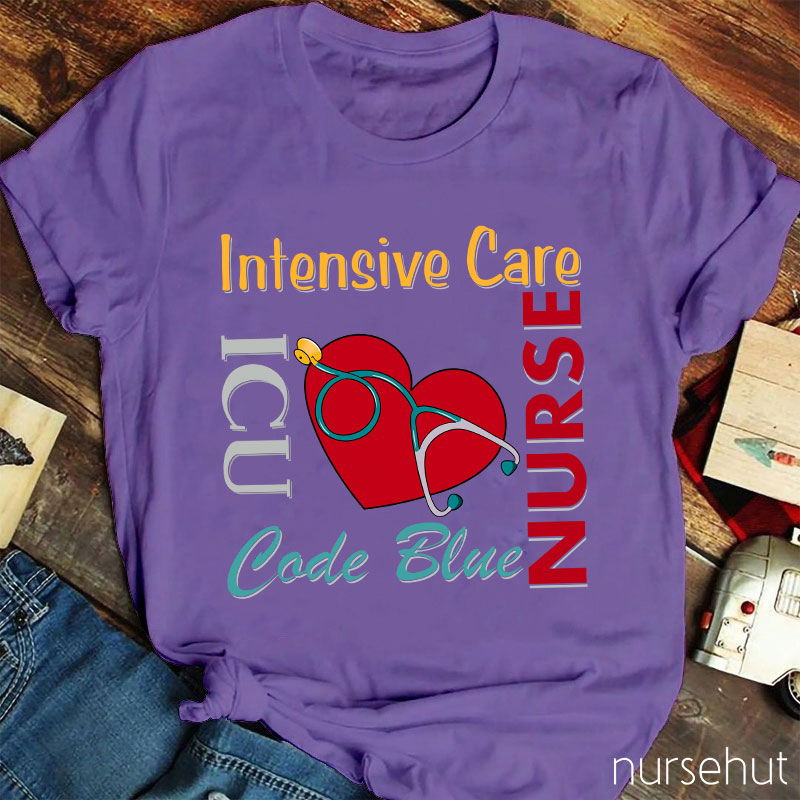 ICU Intensive Care Nurse T-Shirt