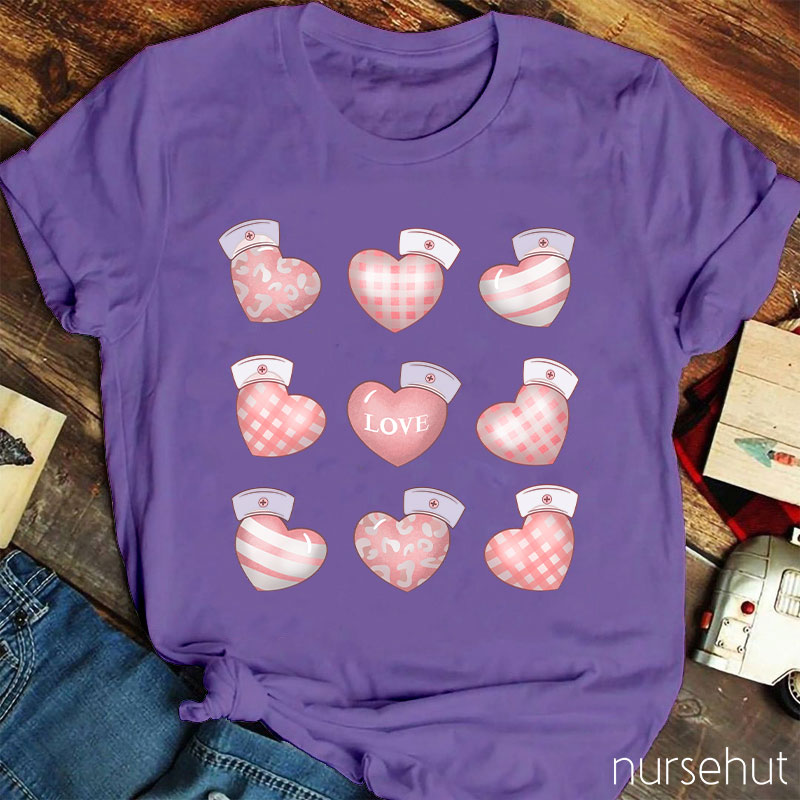 I Take Care Of You With Love Nurse T-Shirt