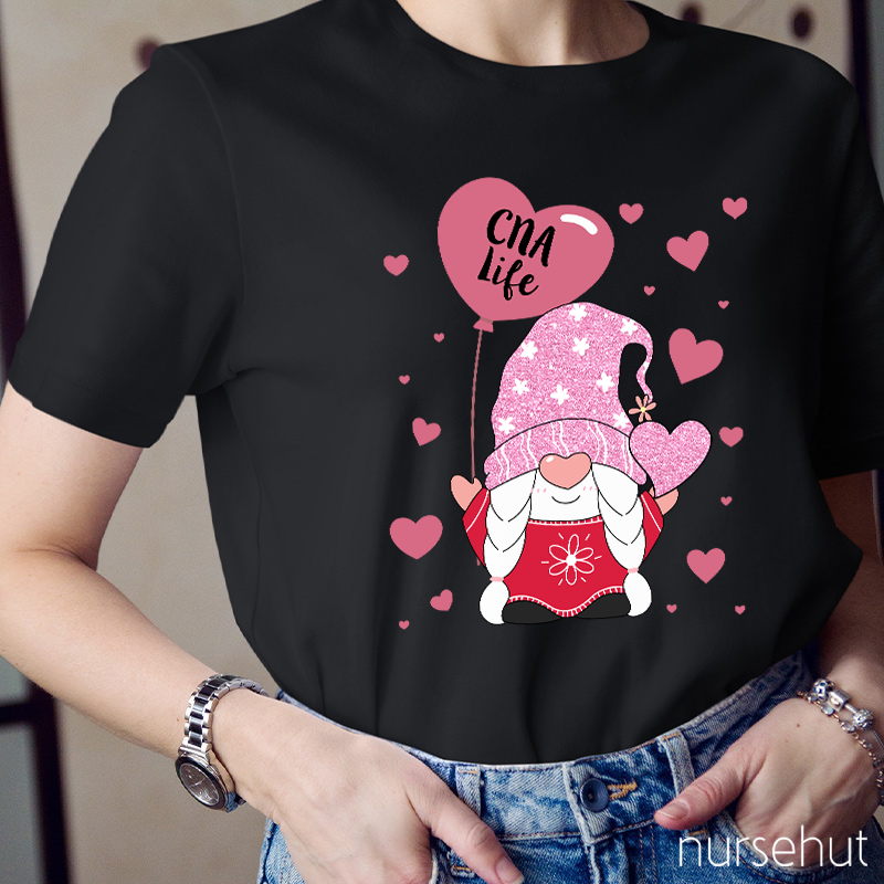 Personalized Nurses' Pinky Life Nurse T-Shirt