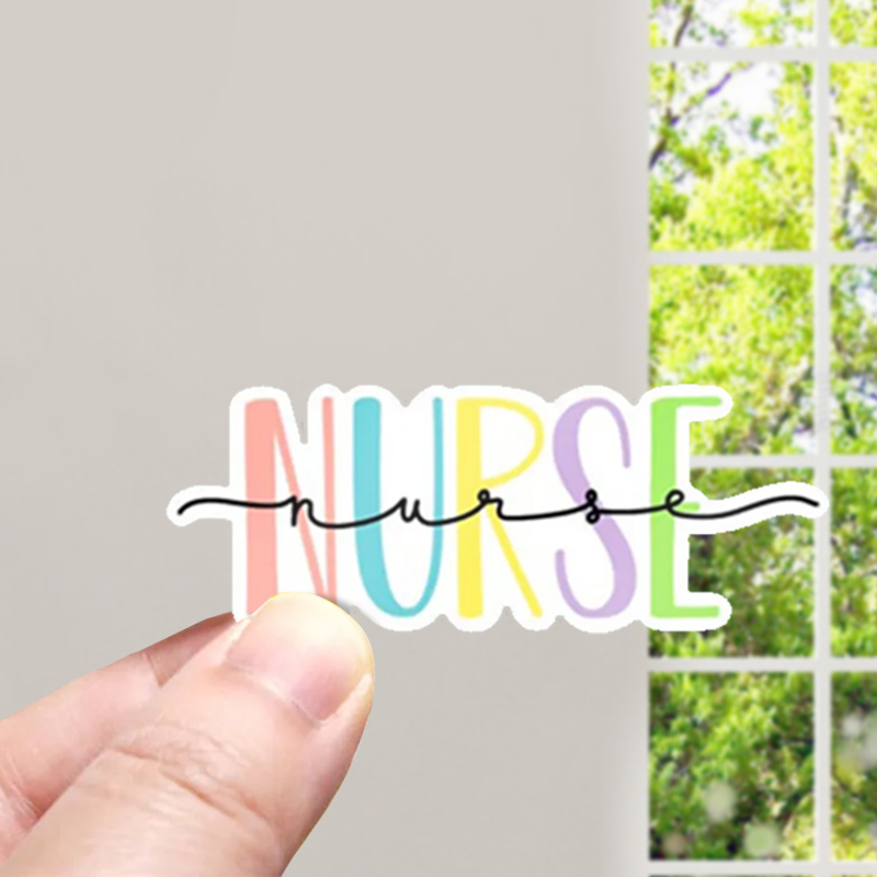 Nurse's Love Nurse Stickers