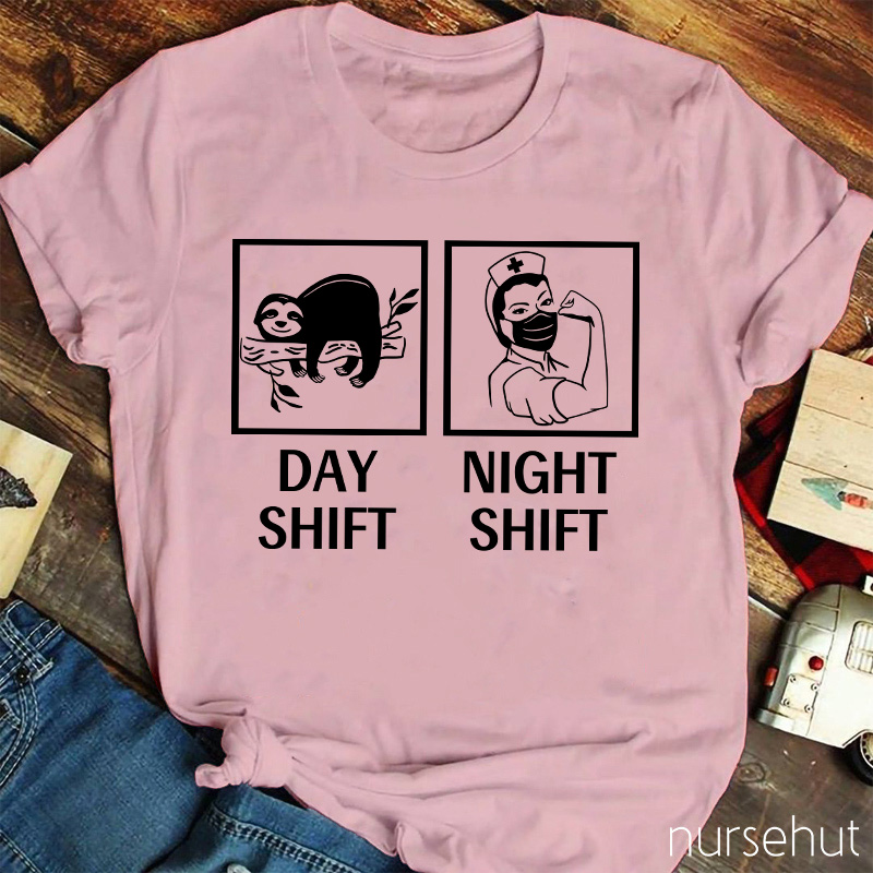 Day Shift And Night Shift Nurse T-Shirt