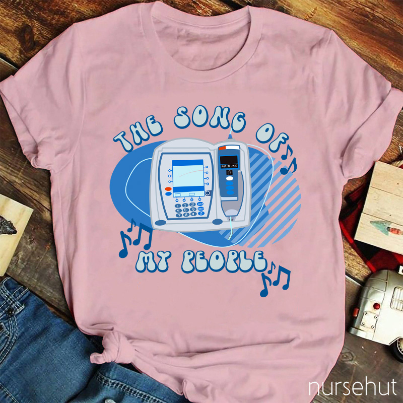 The Song Of My People Nurse T-Shirt