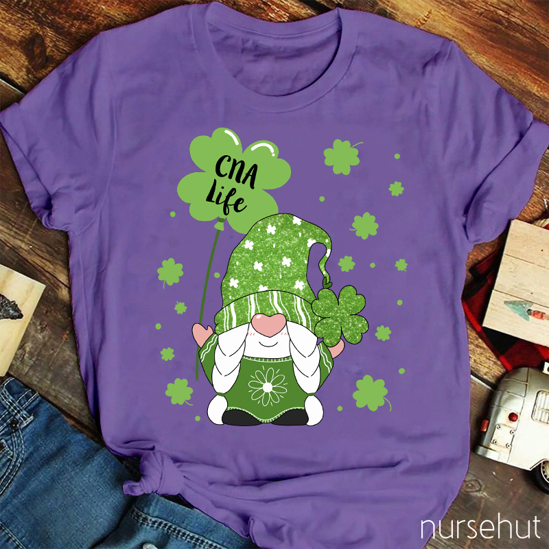 Personalized Lucky Life Nurse T-Shirt
