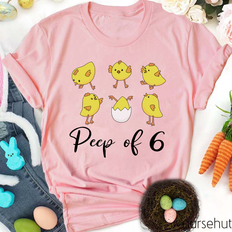 Peep Of 6 Nurse T-Shirt