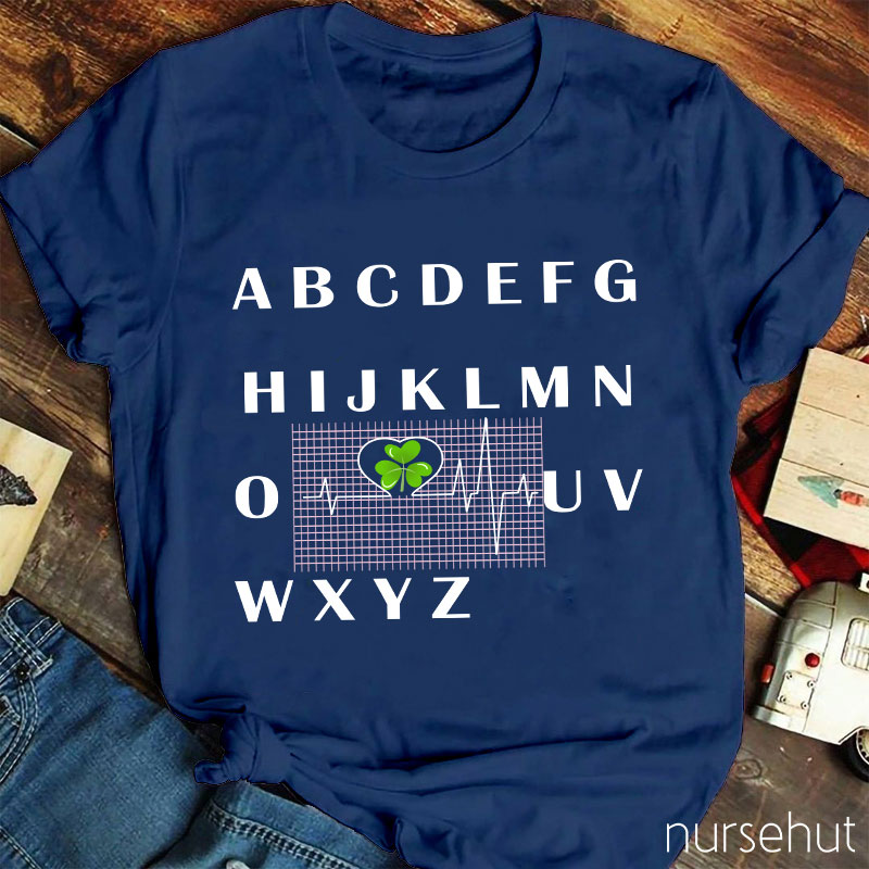 My Heart Is Excited Nurse T-Shirt