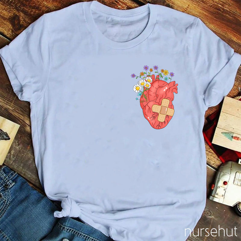Take Care Of Your Heart Nurse T-Shirt
