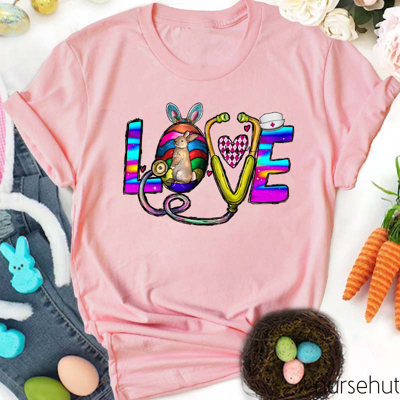 Easter Kangaroo In An Egg Nurse T-Shirt
