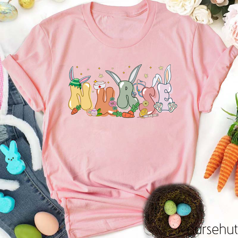 Easter Bunny Nurse T-Shirt