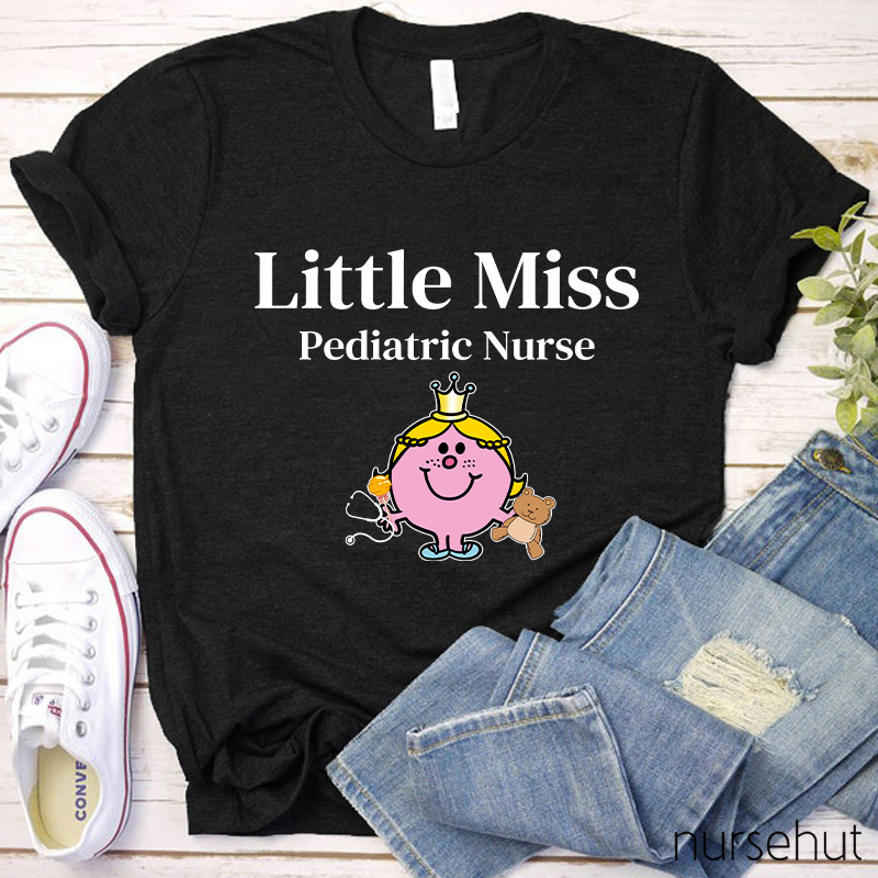 Personalized Little Miss Nurse T-Shirt