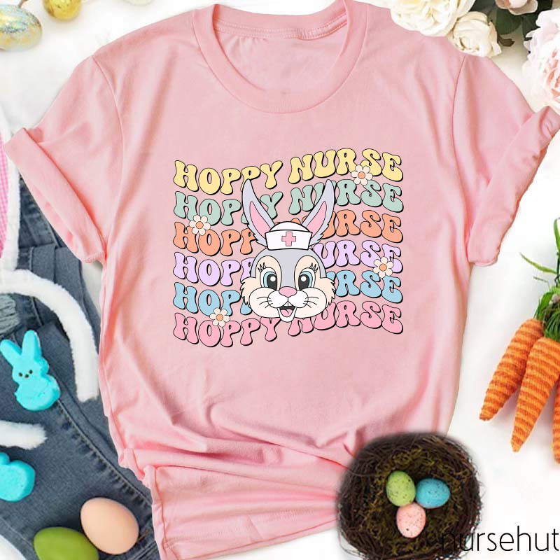 Hoppy Bunny Nurse T-Shirt