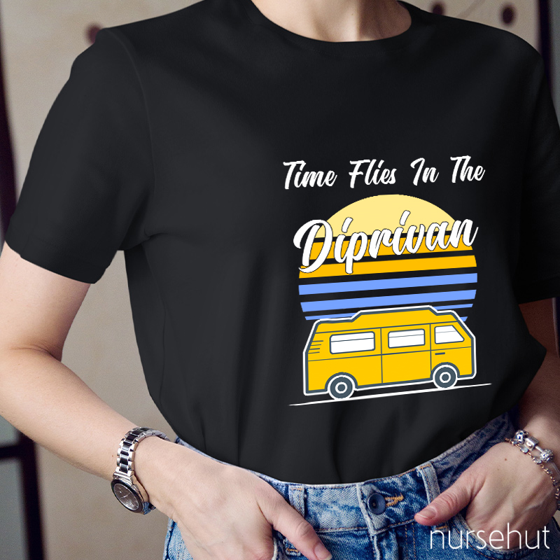 Time Files In The Diprivan Nurse T-Shirt
