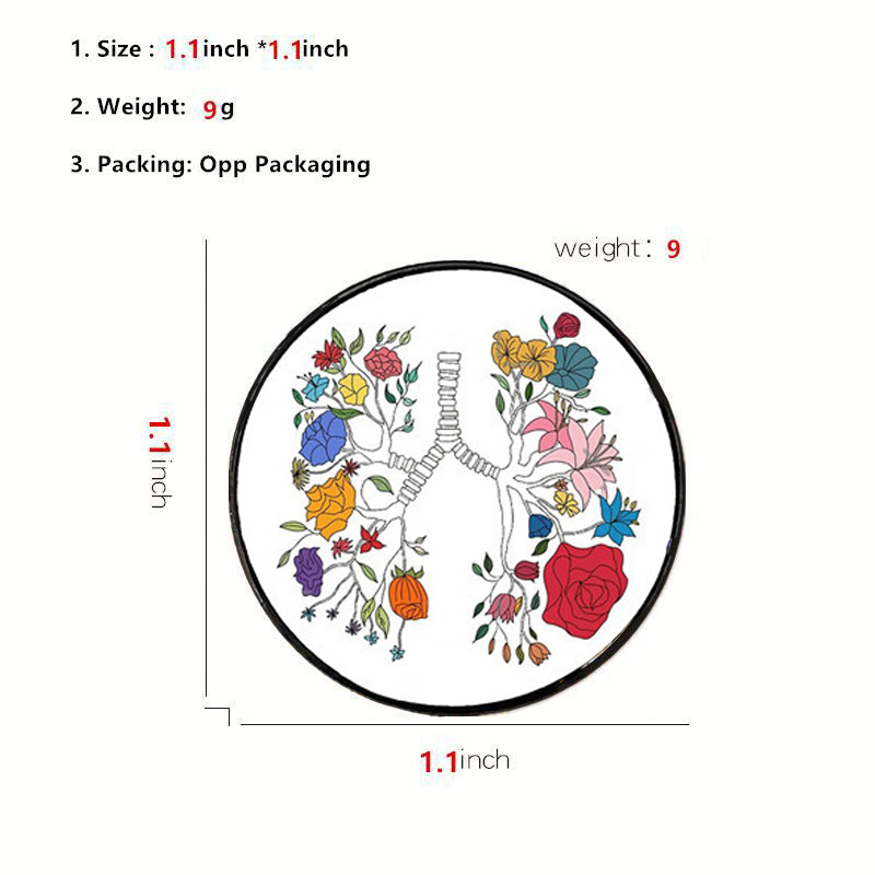 Love Comes Alive Nurse Pin