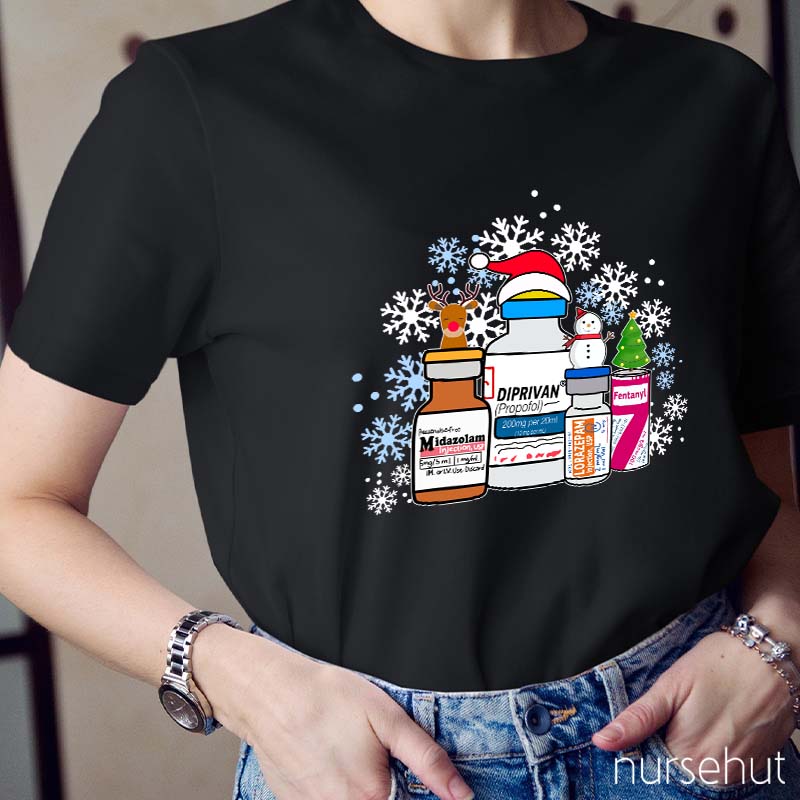 Dream Team Christmas Nurse T-Shirt