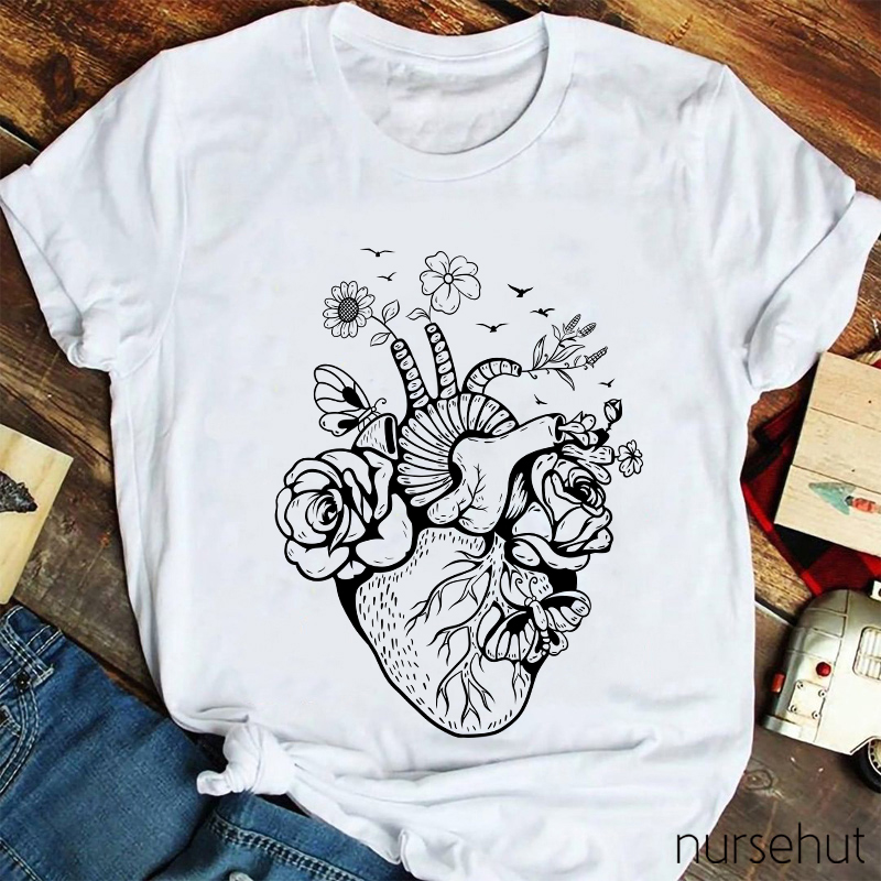 Heart Flower T-Shirt