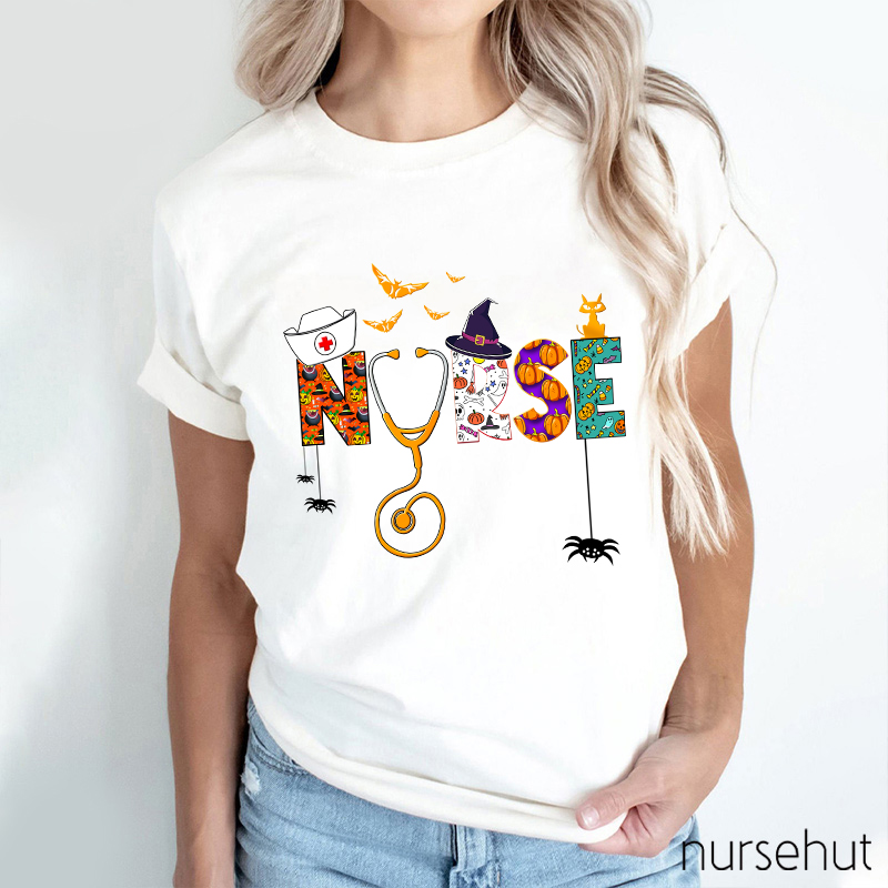 Nurse With Stethoscope T-Shirt