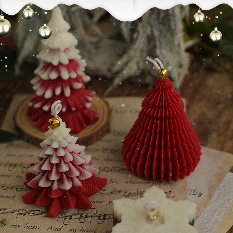 High Christmas Tree Scented Candles Nurse Christmas Decoration