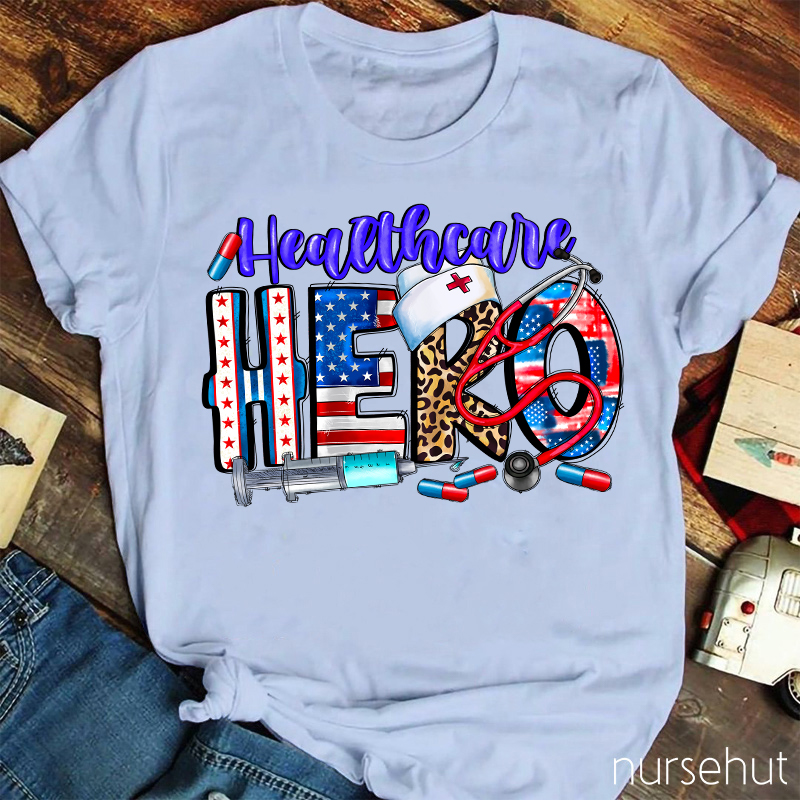 American Hero Nurse T-Shirt