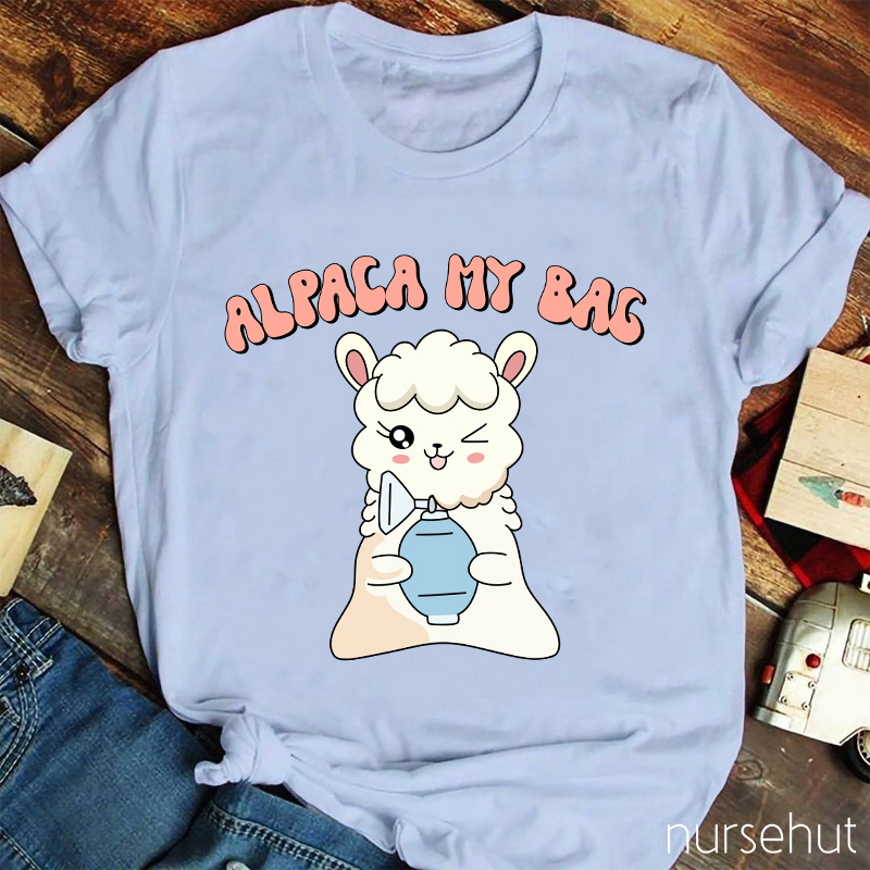 Alpaca My Bags Nurse T-Shirt