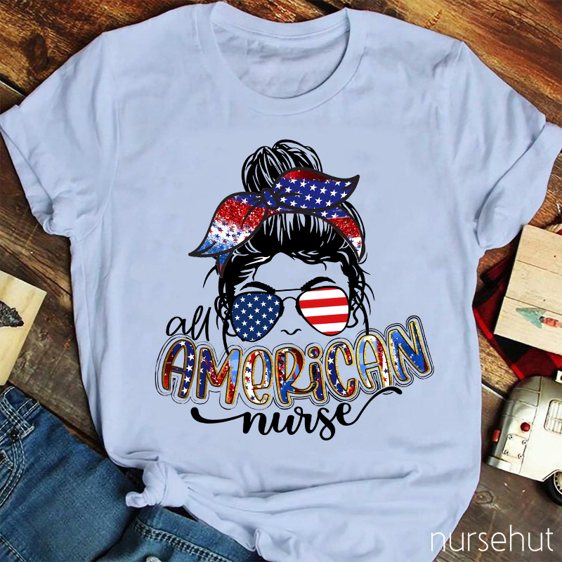 All American Nurse T-Shirt