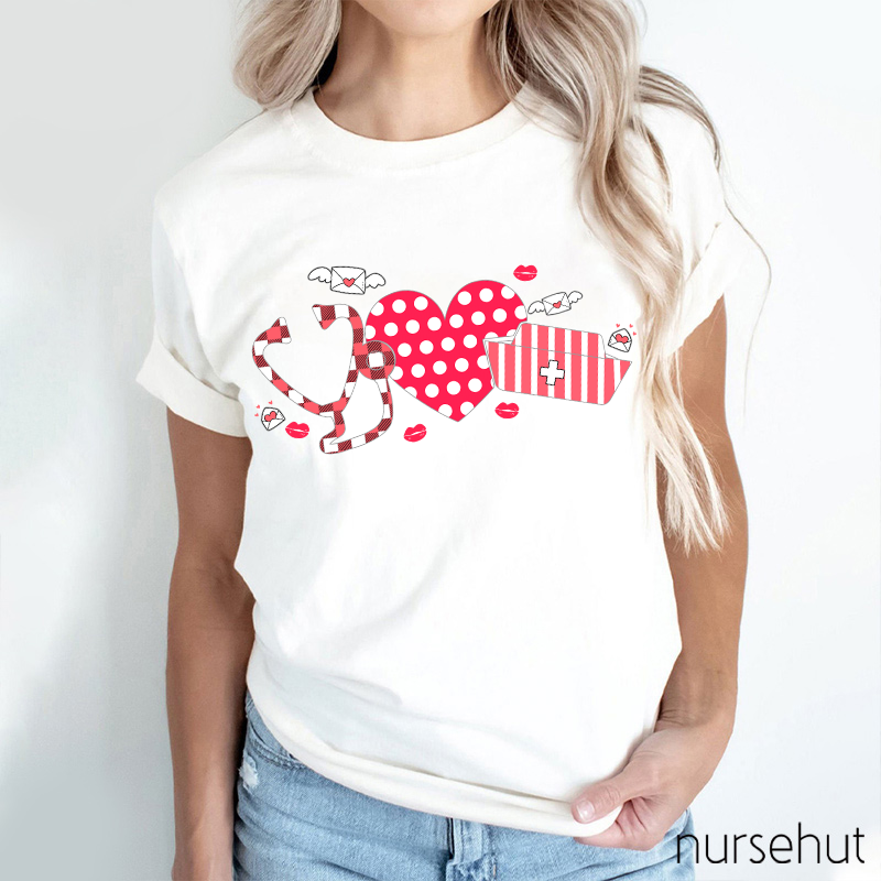Happy Valentine's Day Nurse T-Shirt
