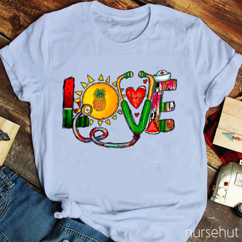 Summer Love Nurse T-Shirt