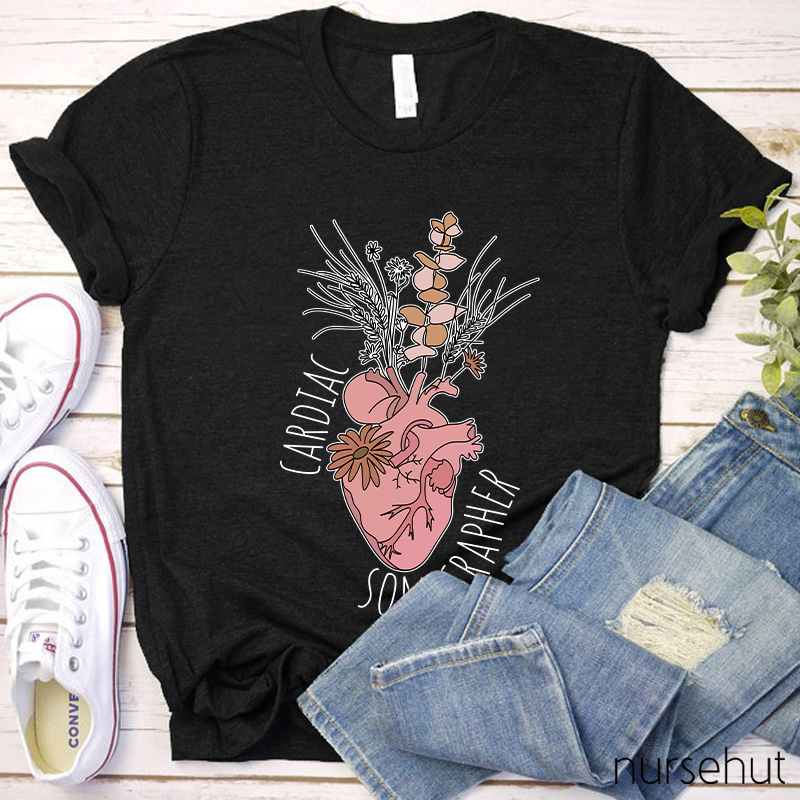 Cardiac Sonographer Nurse T-Shirt