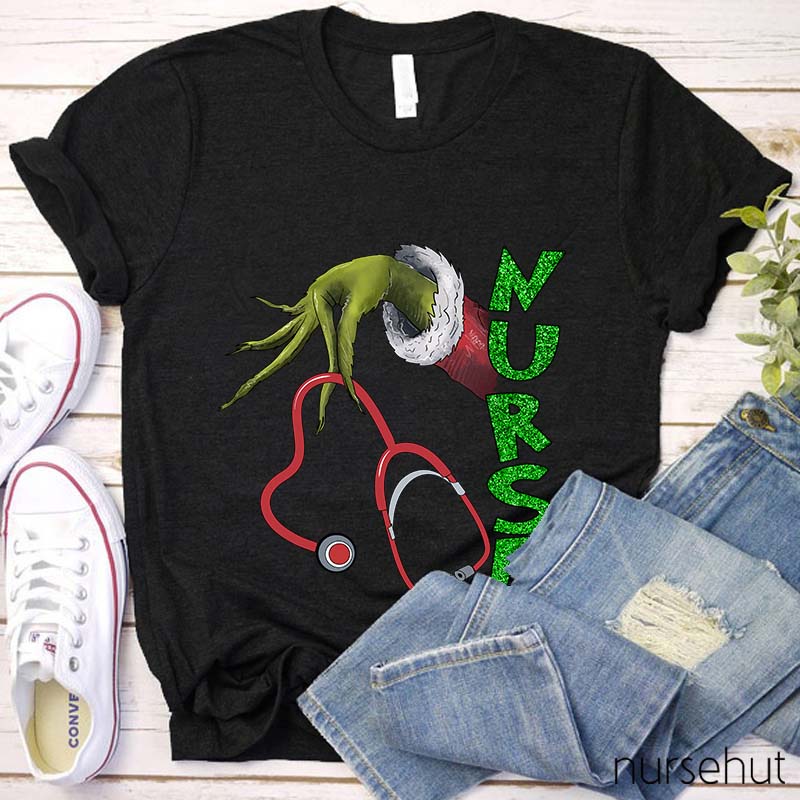 Personalized Is This Your Stethoscope Nurse T-Shirt